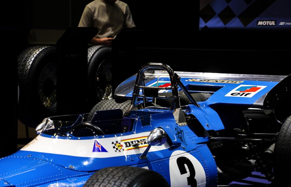 Matra MS670 Le Mans sur stand