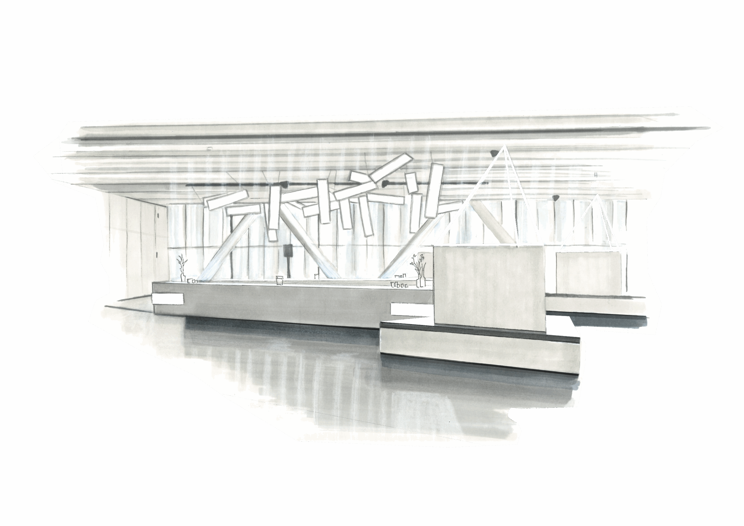 Croquis scénographique