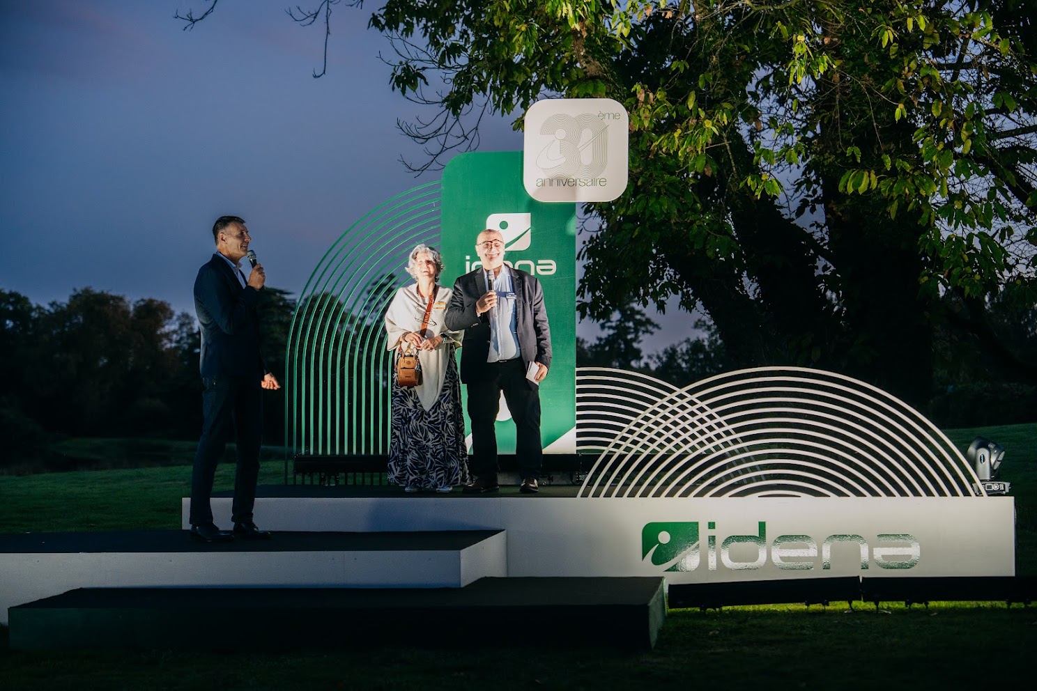 IDENA 30 ans — Scénographie événementielle
