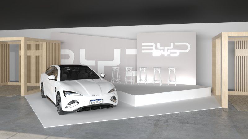 Plan filaire scénographie BYD