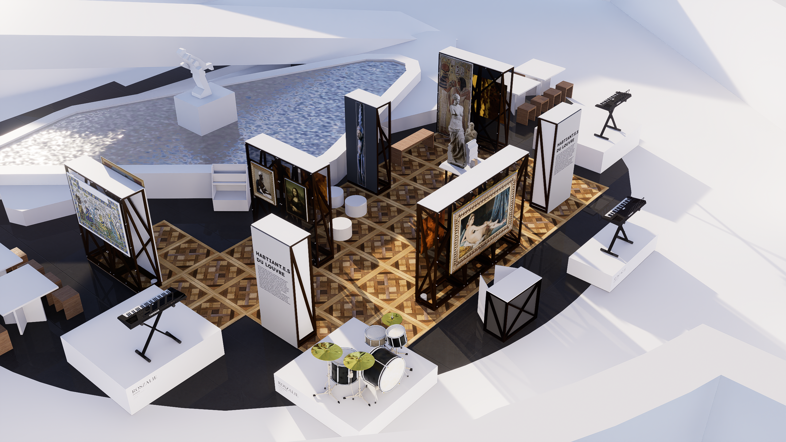 Croquis scénographique