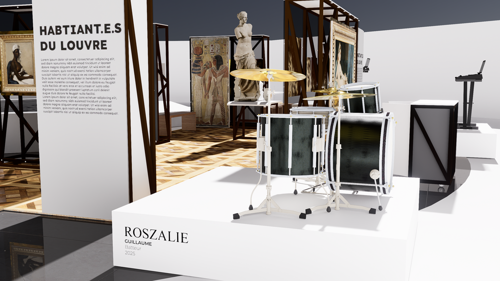 Mobilier accueil vernissage