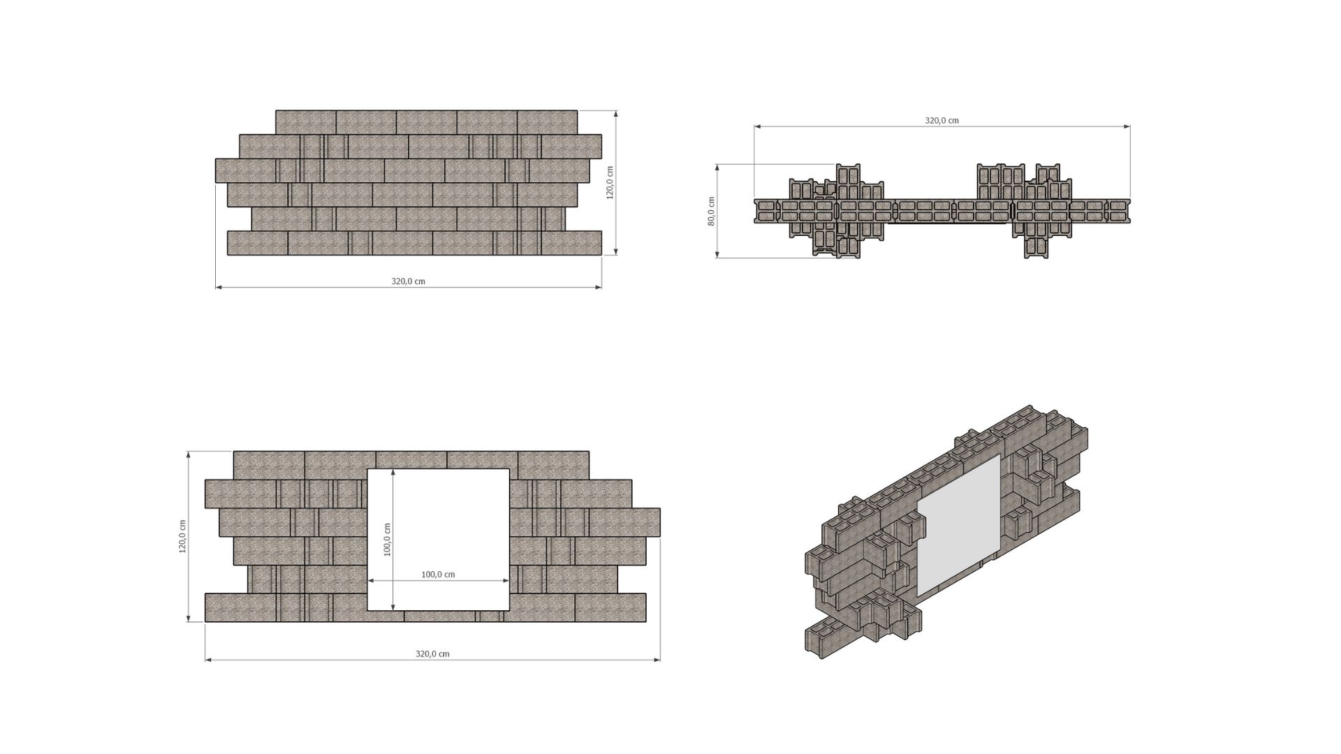 Vue d'ensemble scénographie Bati-Armor