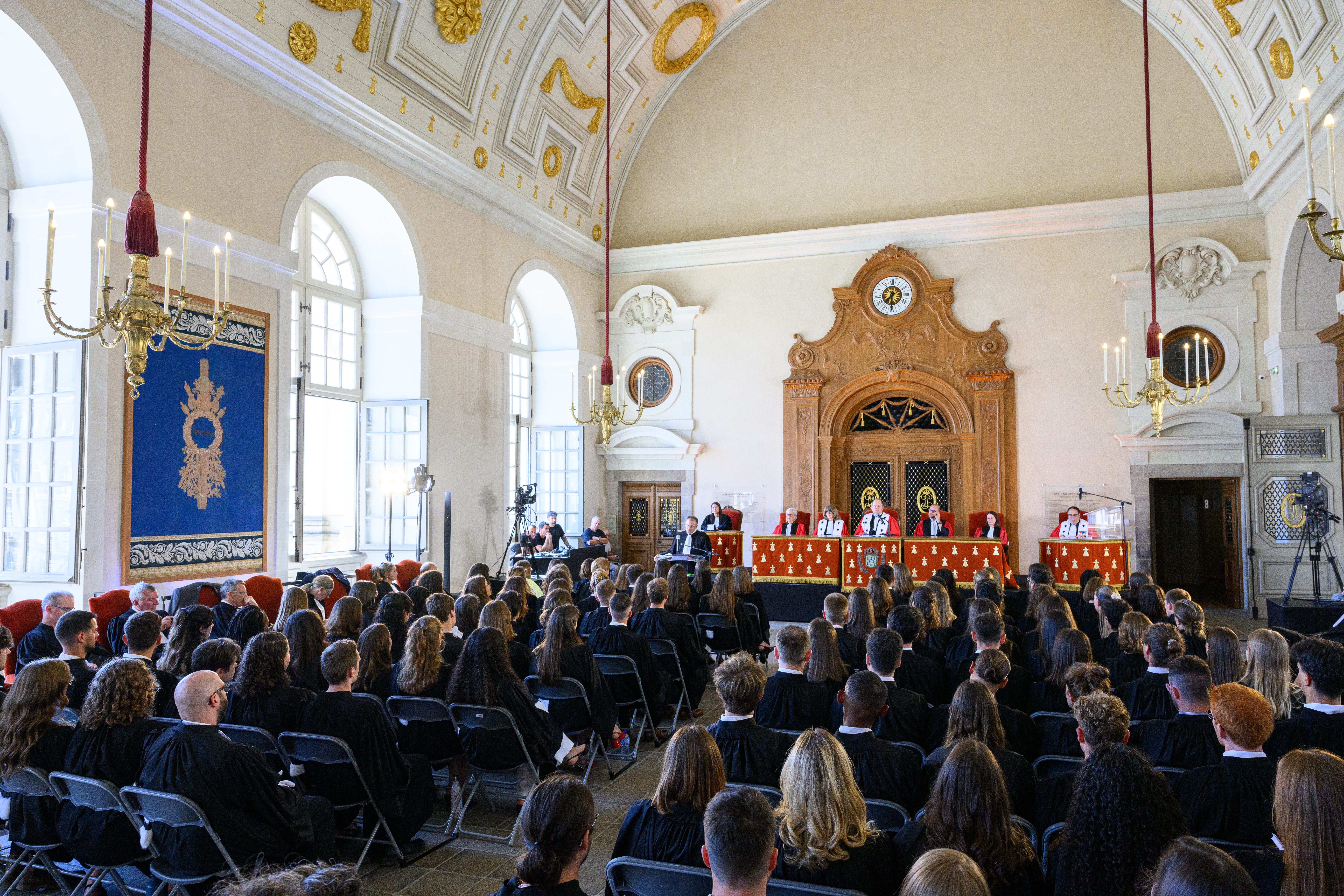 Ambiance salle d'audience
