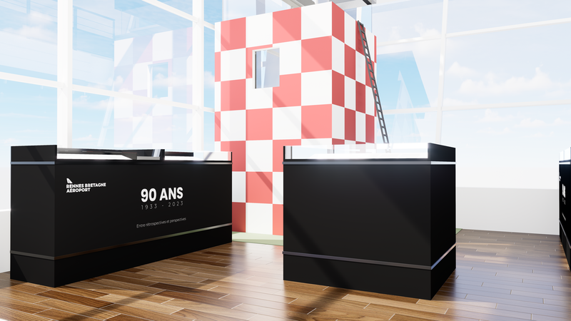 Marquage au sol type tarmac