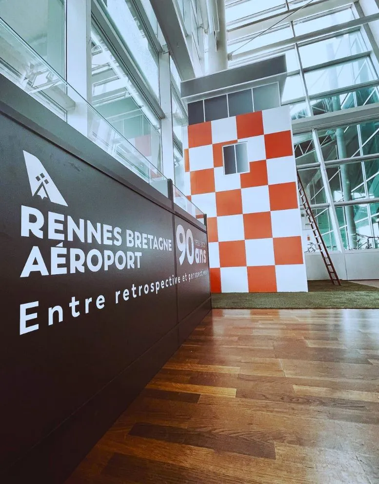 Aéroport de Rennes — Scénographie événementielle