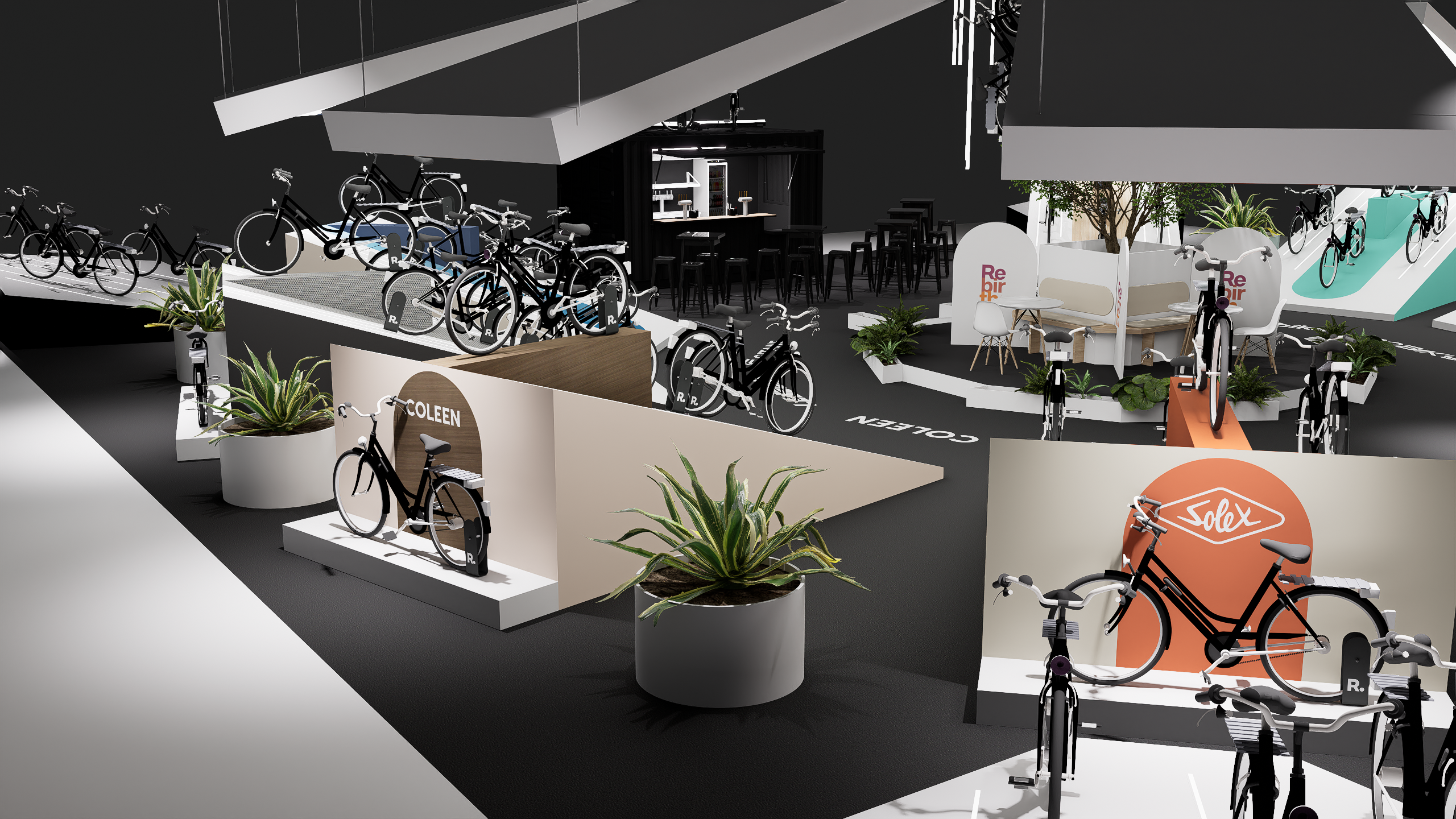 Aménagement stand Porte de Versailles