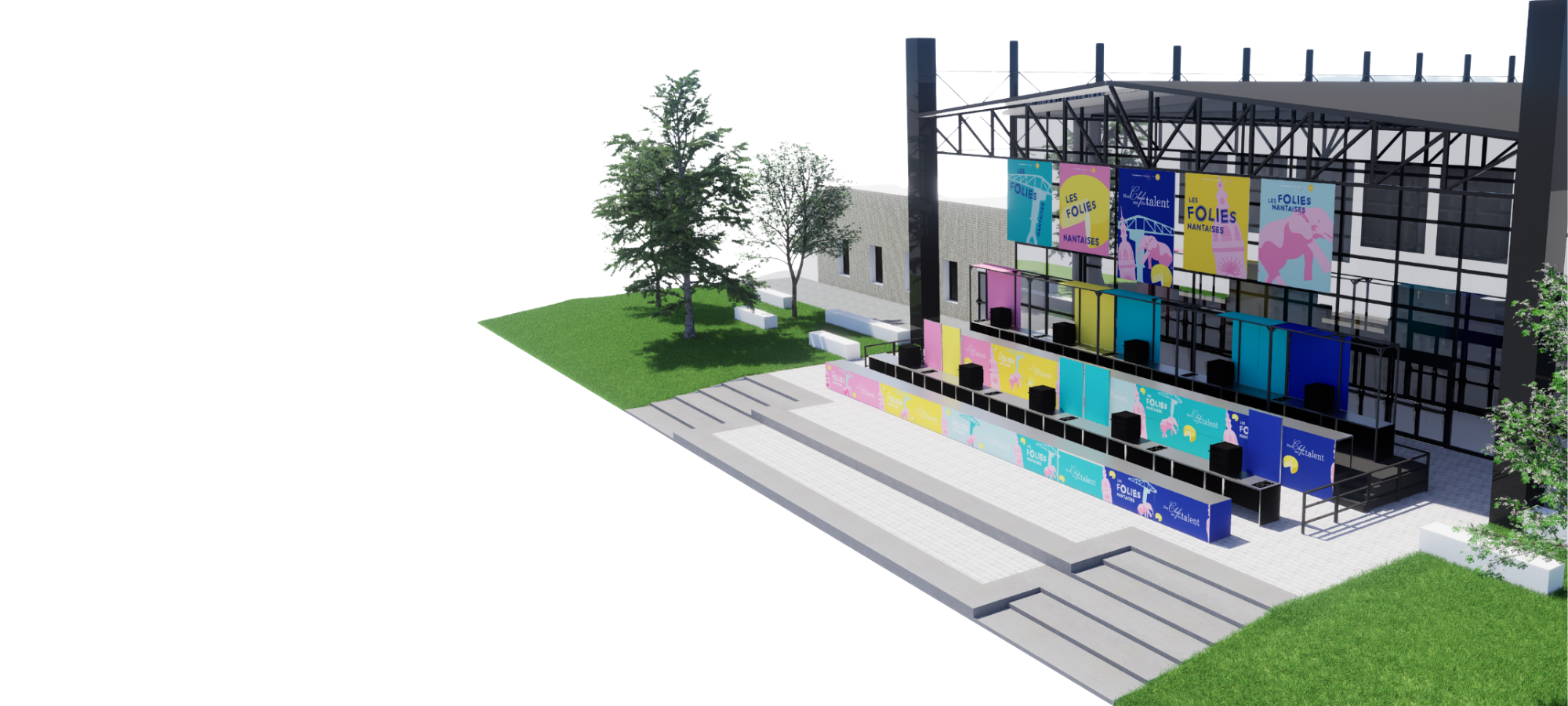 Réalisation scénographique sur mesure