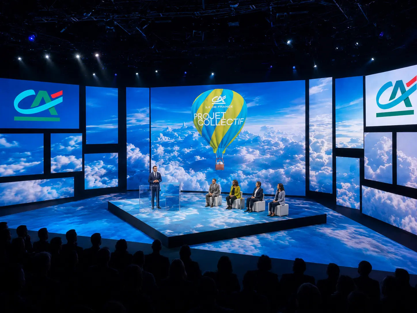 Mapping vidéo événementiel et projection immersive
